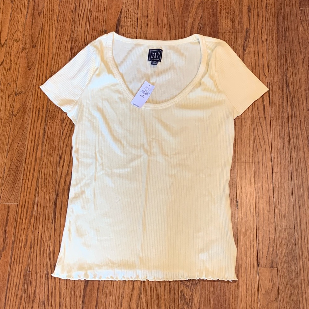 Gap Rib Knit T-Shirt - Picture 1 of 2